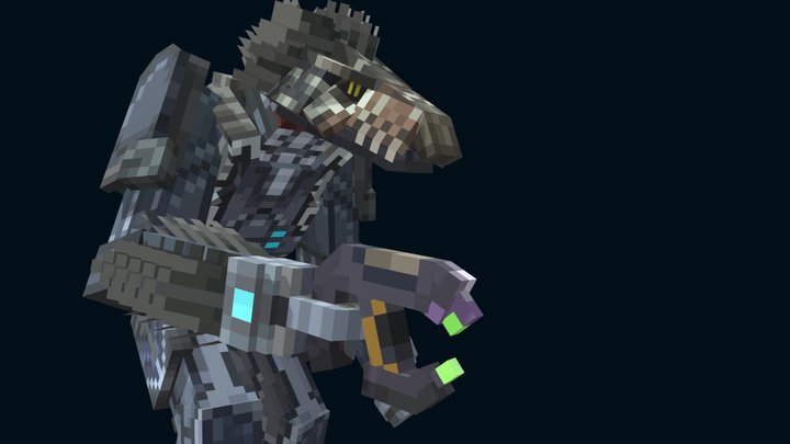 alien scientis 3D Model
