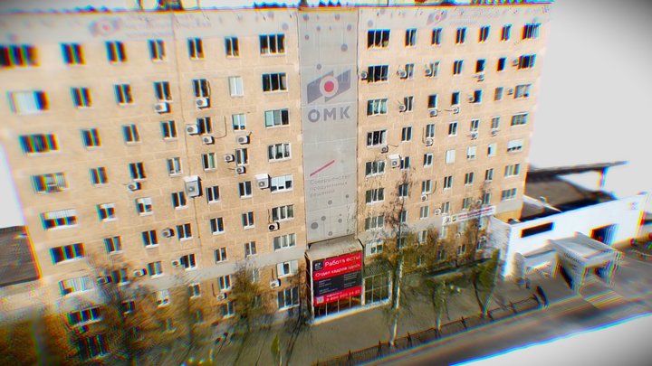 Russian building 3D Model