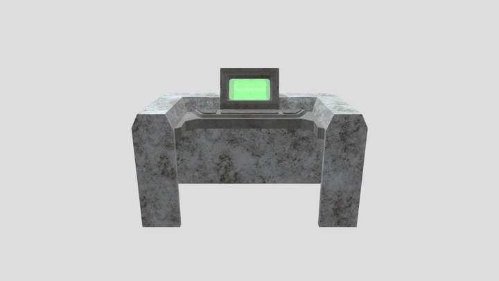 Computer 3D Model