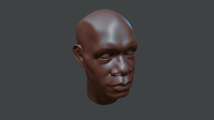 #SculptJanuary18 Day 1 3D Model