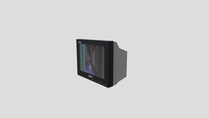 broken tv 3D Model