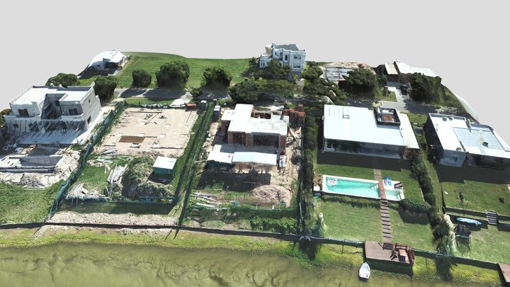 El Cantón - Barrio Norte (construcción) 3D Model