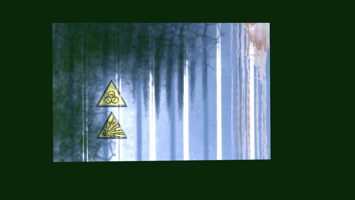 galvanized sheet metal 3D Model