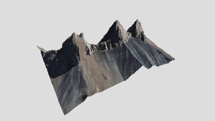 Aiguilles_Arves 3D Model