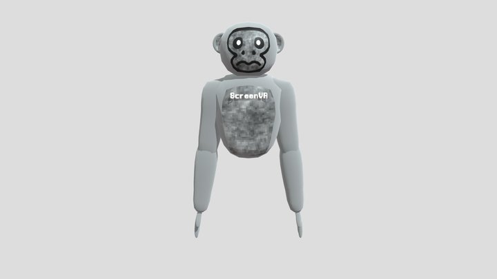 Fear Massive Animation Rig 3D Model