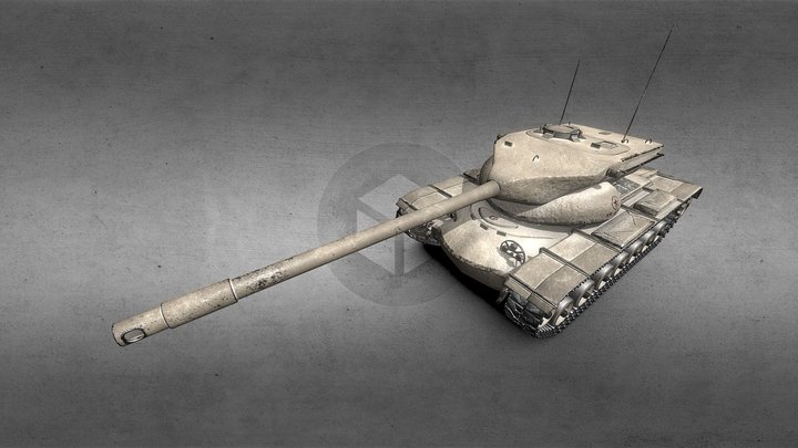 T57 Heavy 3D Model