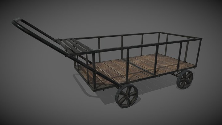 Hand Truck -6MB – Gratis 3D-model STL