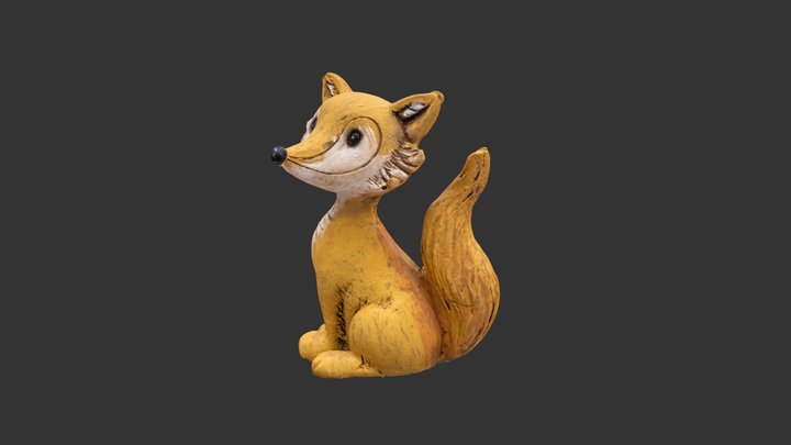 Fox 3D Model