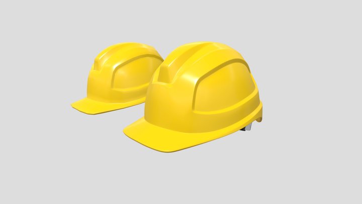 Safety Helmet 1 3D Model