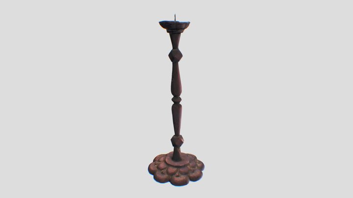 KCDF-촛대(Candlestick) - Derivation 3D Model