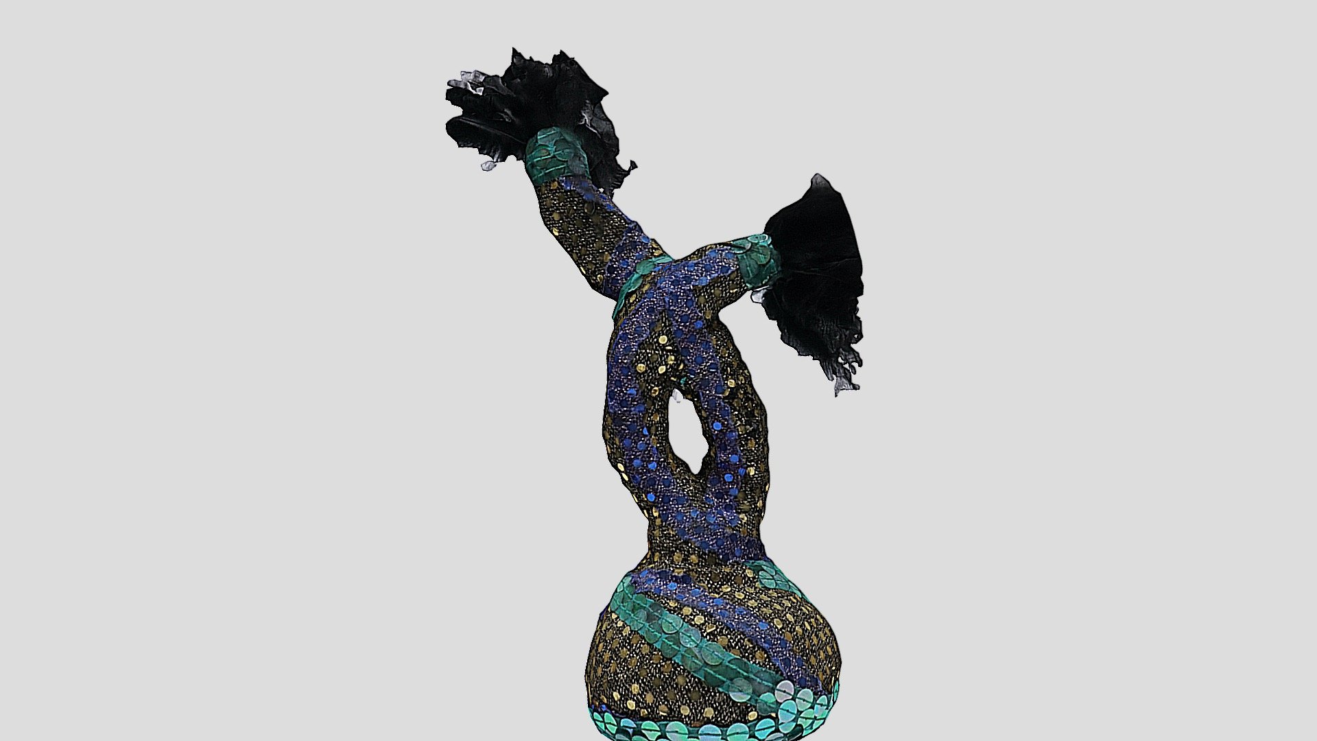 Haitian decorative pakèt kongo