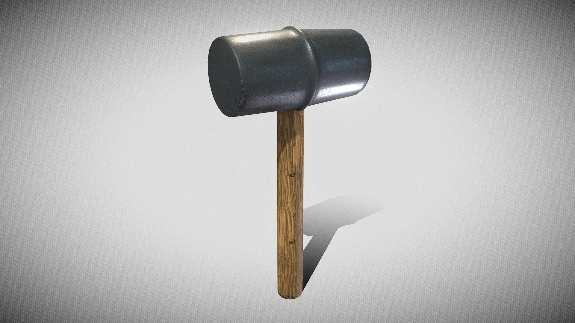 Rubber Mallet - Download Free 3D model by kai9987kai [276a96c] - Sketchfab