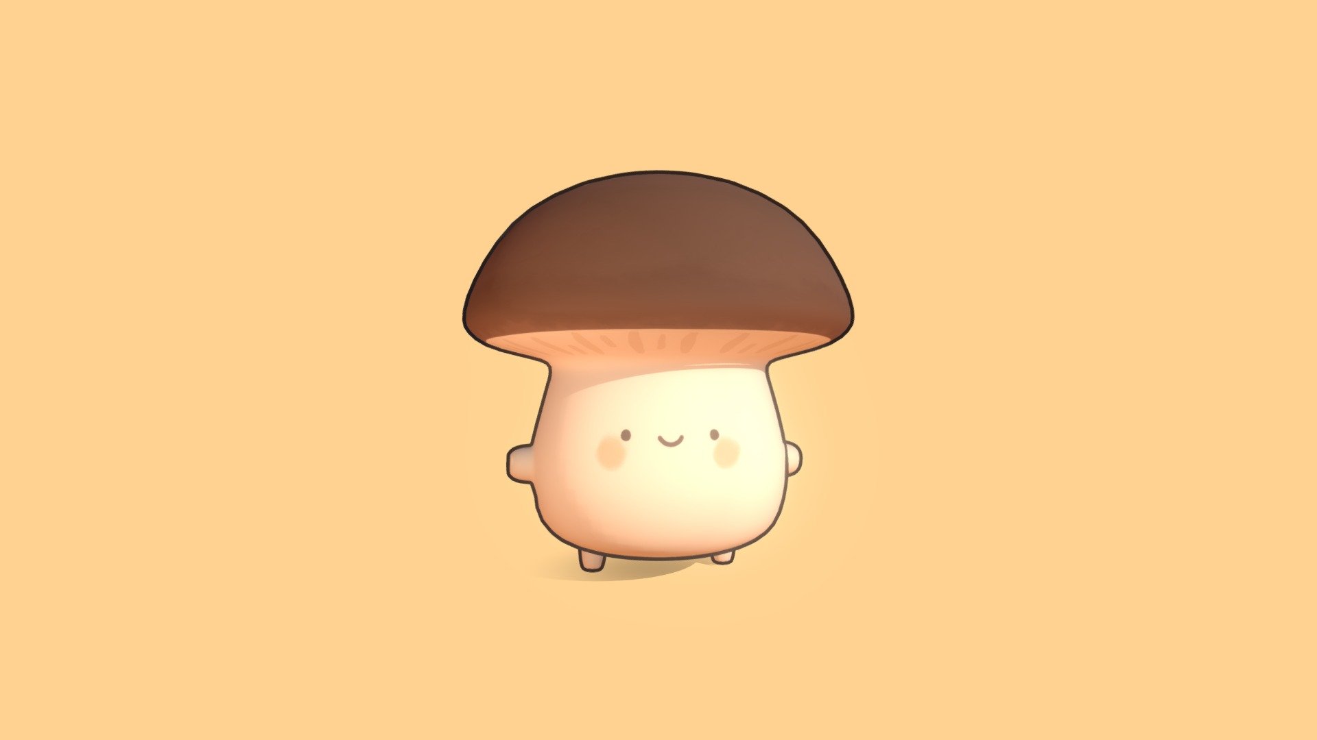 Mushy Mushroom Fella 3d Model By Zenntavros 276b7fe Sketchfab 8258