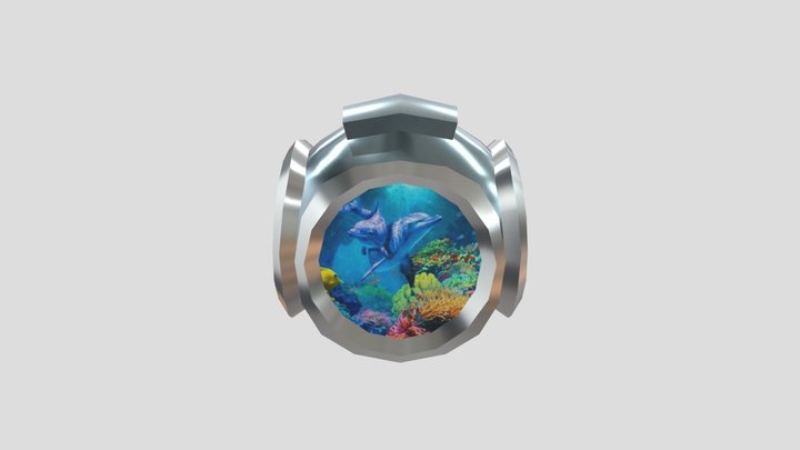 diving helmet 3D Model