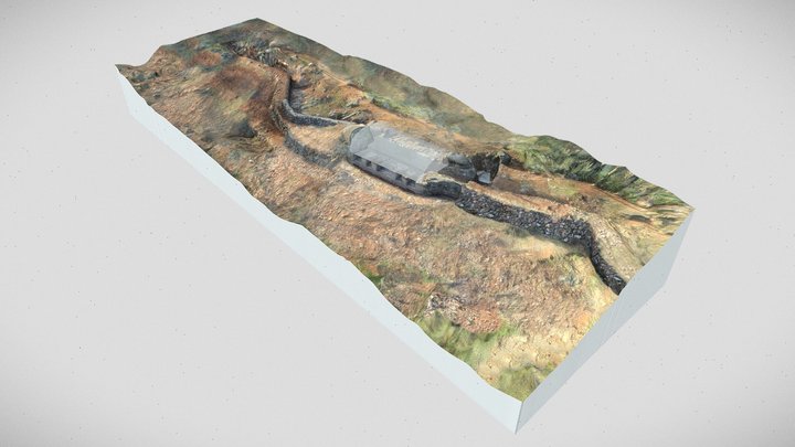La Vall d'Uixó - Fortí de La Creueta 3D Model