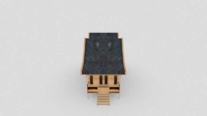 Rumah Panggung - Jambi 3D Model