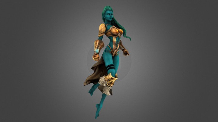 Oroboros - Juline l'Oubliée 3D Model