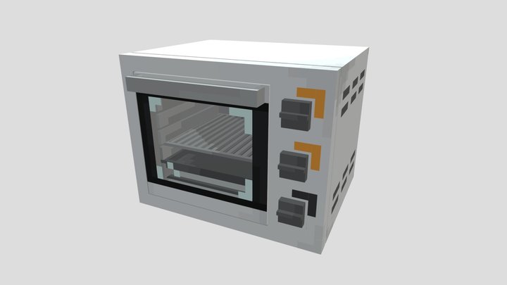 Minecraft - Oven 3D Model