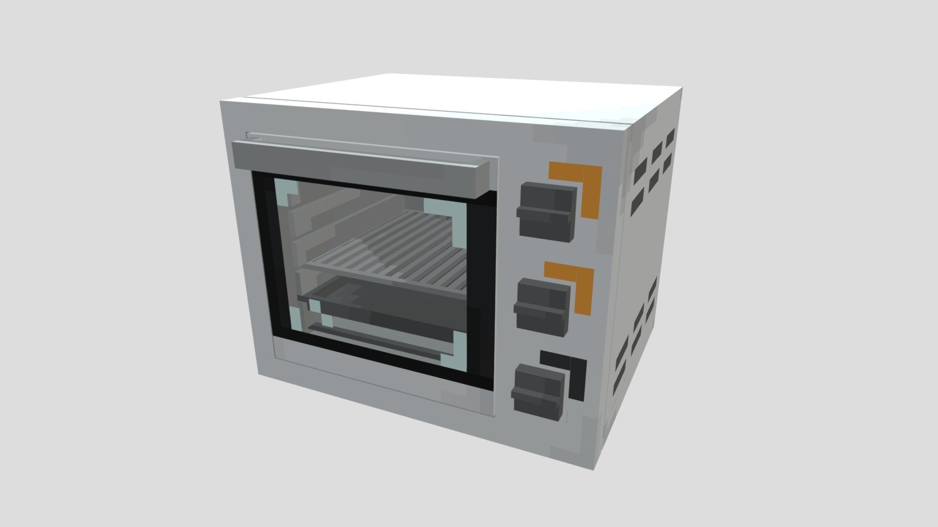 Minecraft Oven 3D model by CuteyCang [276f367] Sketchfab