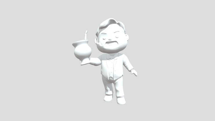Boneco 3D Model