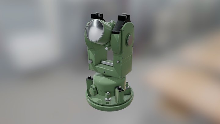 Theodolite 3D Model