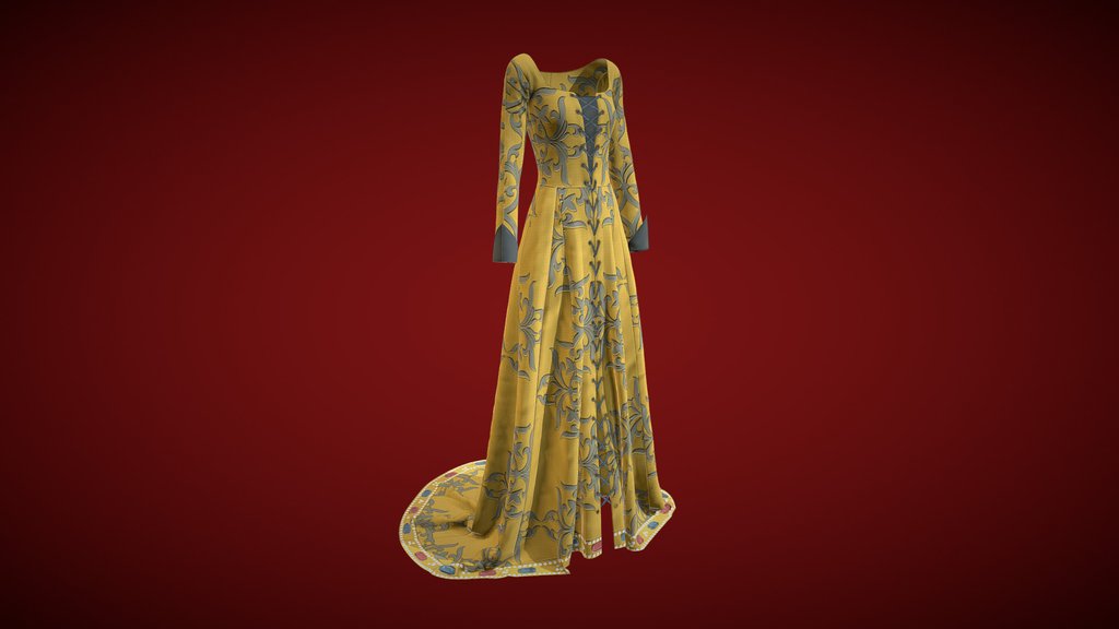 Dress #3 (La Dame à la licorne)