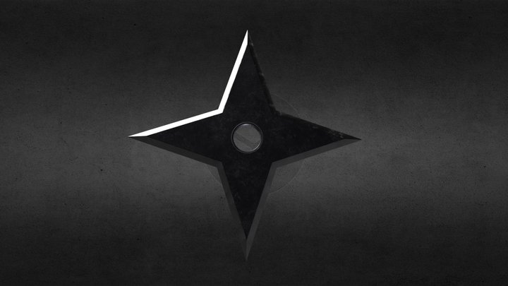 Shuriken 3D Model