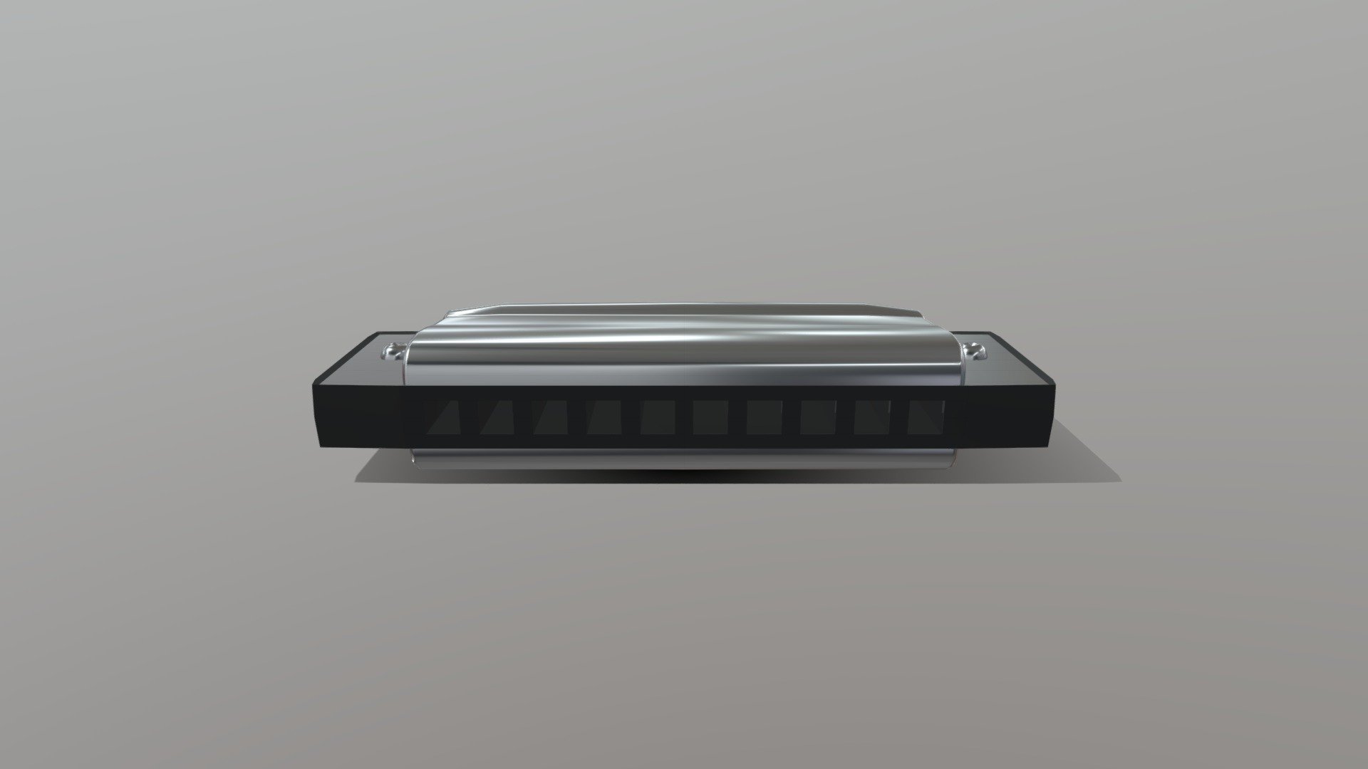 Harmonica 3D model by 1sethsavage [27707e1] Sketchfab
