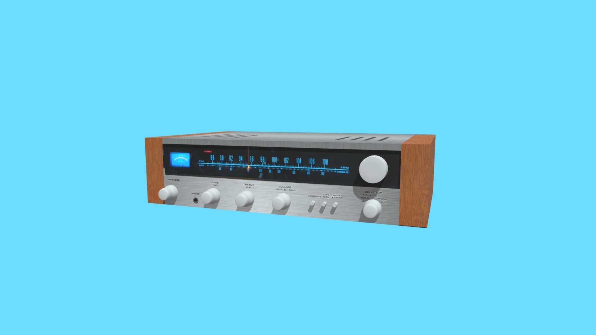 Stereo - 3D model by harrifrisbyy [2771d92] - Sketchfab