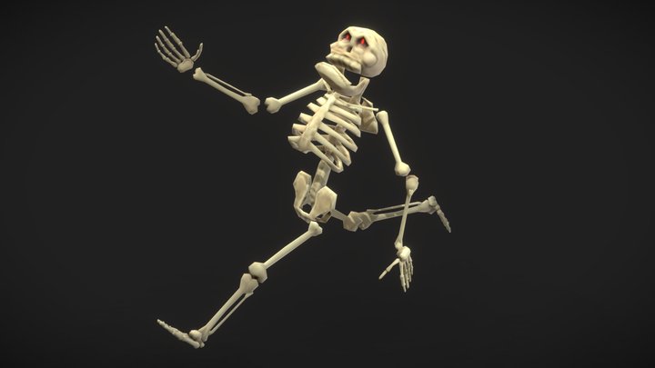 Skeleton on the Run! (Rigged DL)