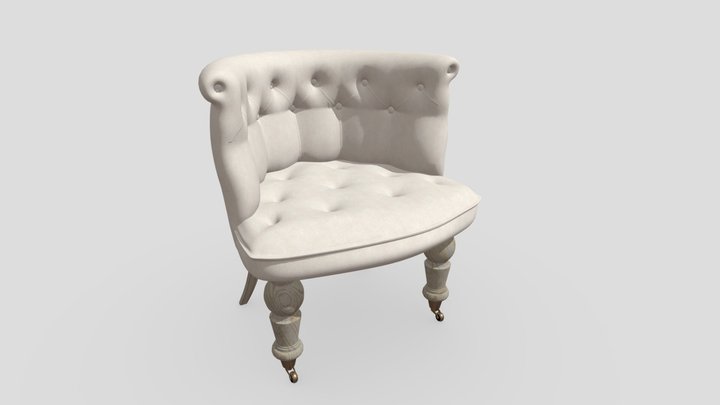 Chesterfield chair 3D Model