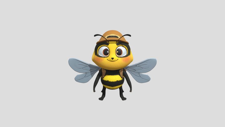 The Brave Bumblebee 3D Model