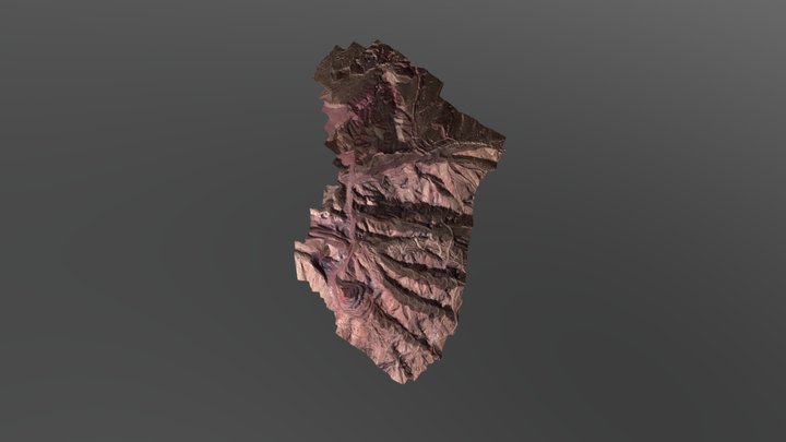 Iron Ore Mine 3D Model