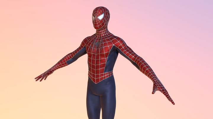 Tobey Maguire Spider-Man – Modello 3D gratuito STL