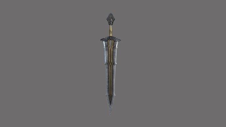 Thorin Oakenshield Regal sword 3D Model