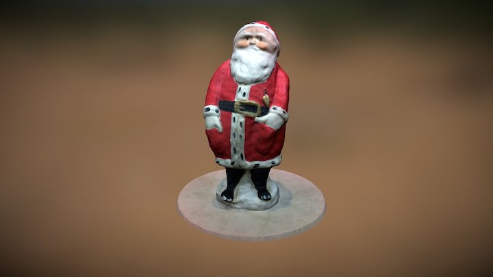 Santa 3D Model