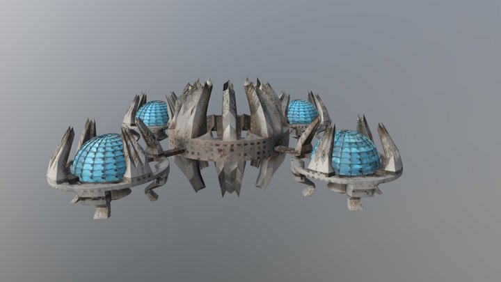 Space Station 3D Model
