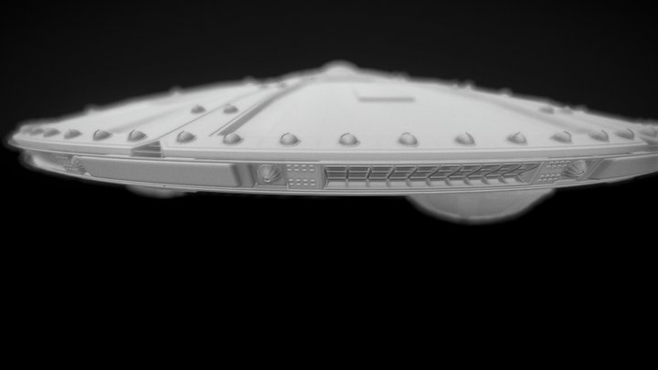 Dalek Spaceship 3D Model