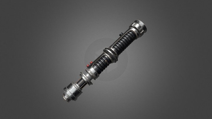 Kyle Katarn's Lightsaber 3D Model