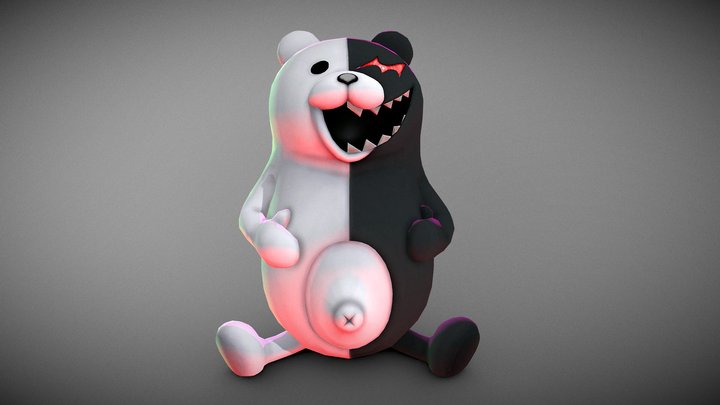 Monokuma From Danganronpa 3D Model