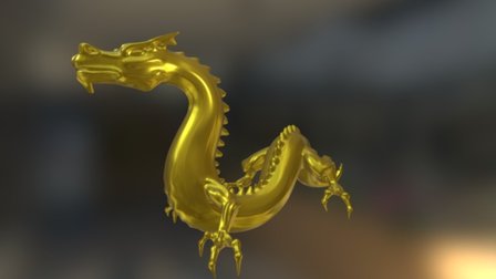 Chinese dragon 3D Model
