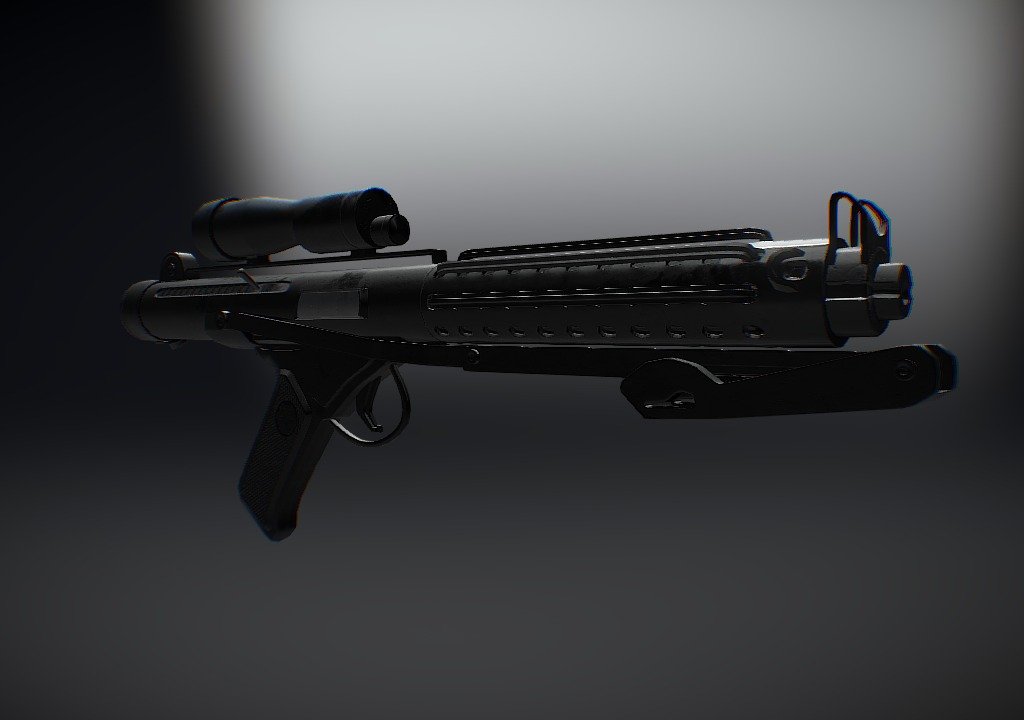 E11 Blaster Mesh - 3D model by banitas [2777546] - Sketchfab