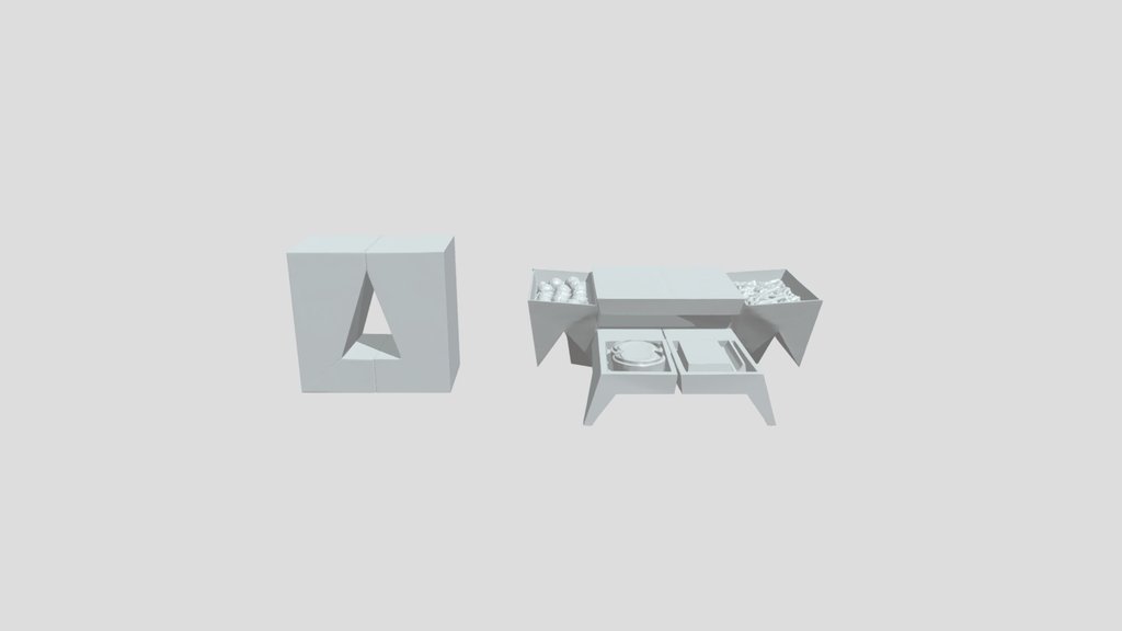 Foldable fried chicken takeout box