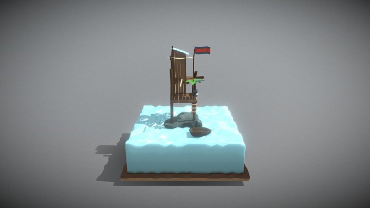 Sea-shack 3D Model