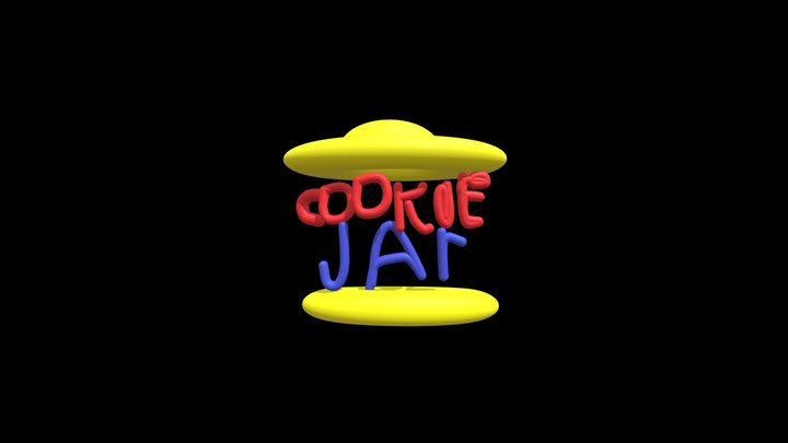 Cookie Jar Logo 3D Model