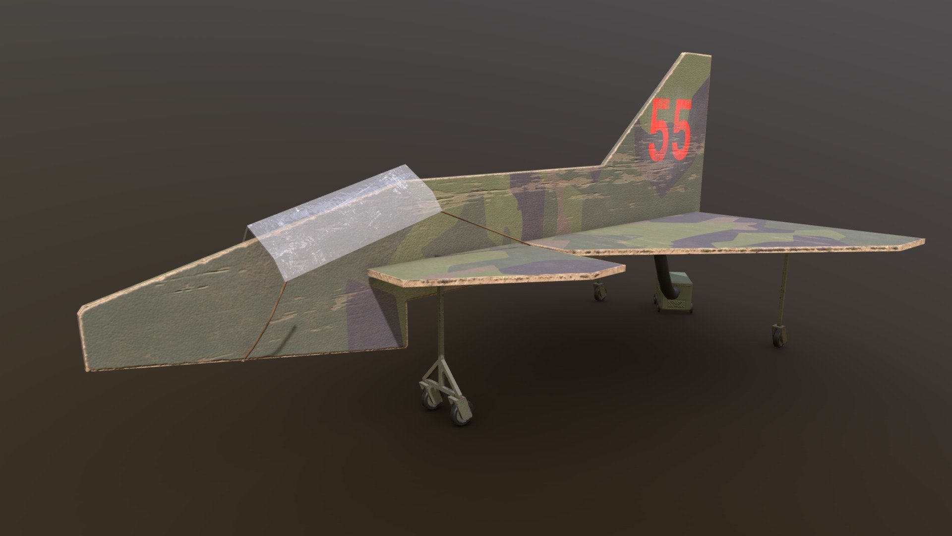 SAAB 37 Viggen decoy