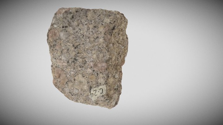 Porphyritic granite – Free 3D Model STL