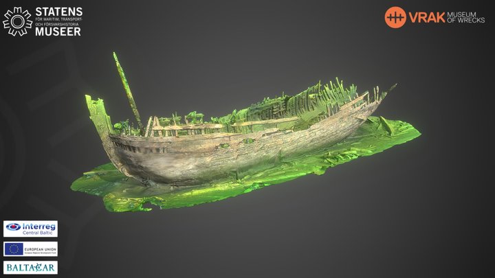 The Jutholmen wreck – Modello 3D gratuito STL
