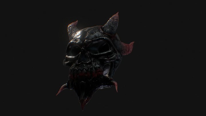 Skull 3D Model