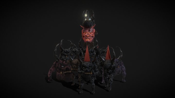 Peculiar Imps 3D Model
